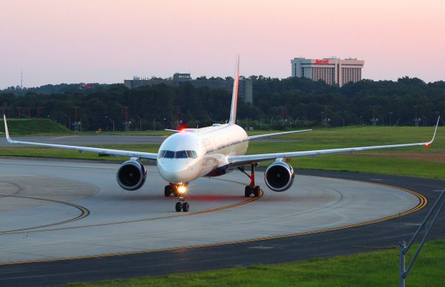 BOEING 757-300 (N582NW) - DELTA 1641 making a turn on taxiway L after arriving from Fort Lauderdale. Photo taken on 7/17/2020.