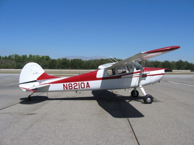 Cessna 170 (N8210A) - At Corona Airport