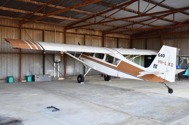 CHAMPION Decathlon (VH-LKQ) - SPTR640 parked in the hangar 