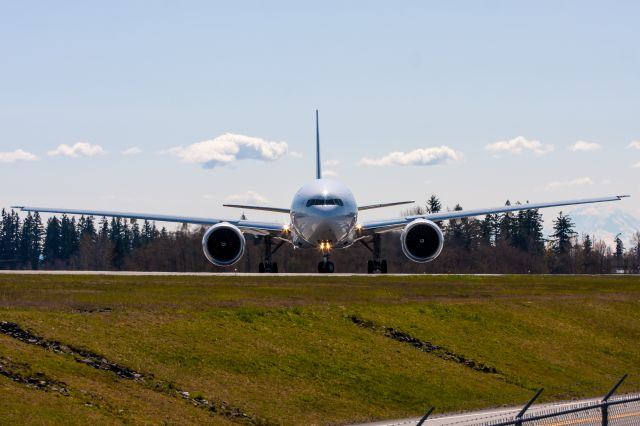 BOEING 777-300 (F-GZNO) - Air France 777-300ER staring at you.