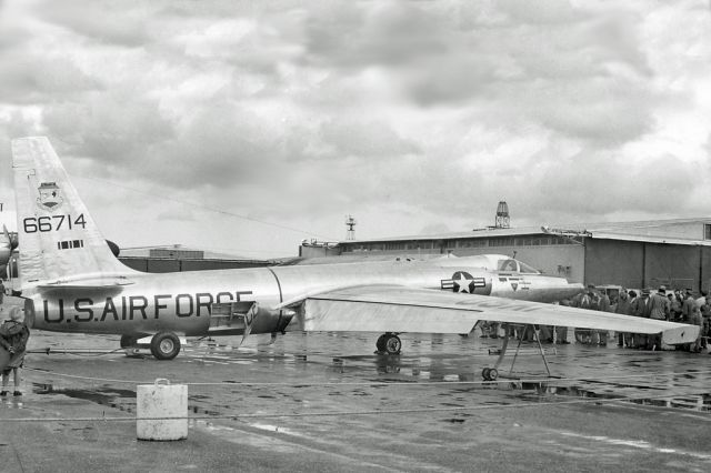 Lockheed ER-2 (N66714) - Lockheed  WU-2A 56-6714 4080th SRW, 4028th SRS. Crowflight deployment RAAF East Sale early 1960s.