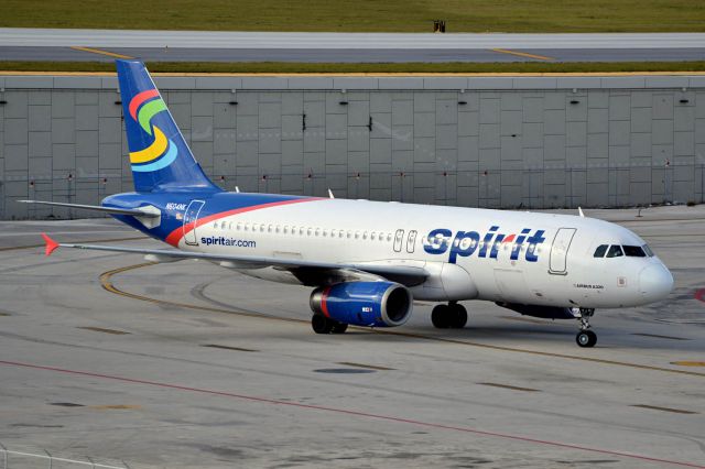 Airbus A320 (N604NK)