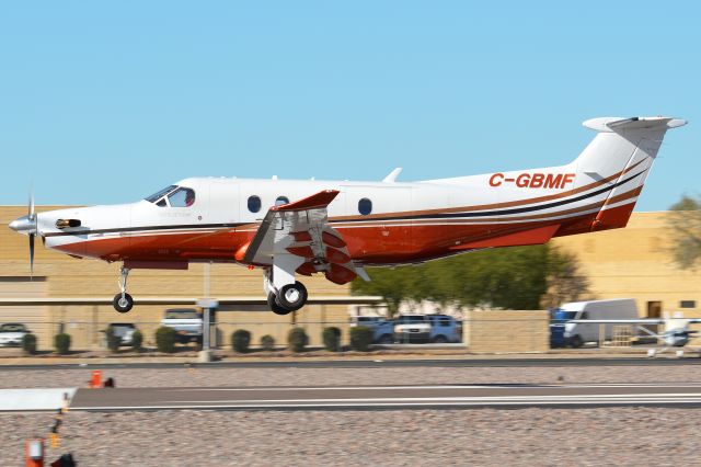 Pilatus PC-12 (C-GBMF)