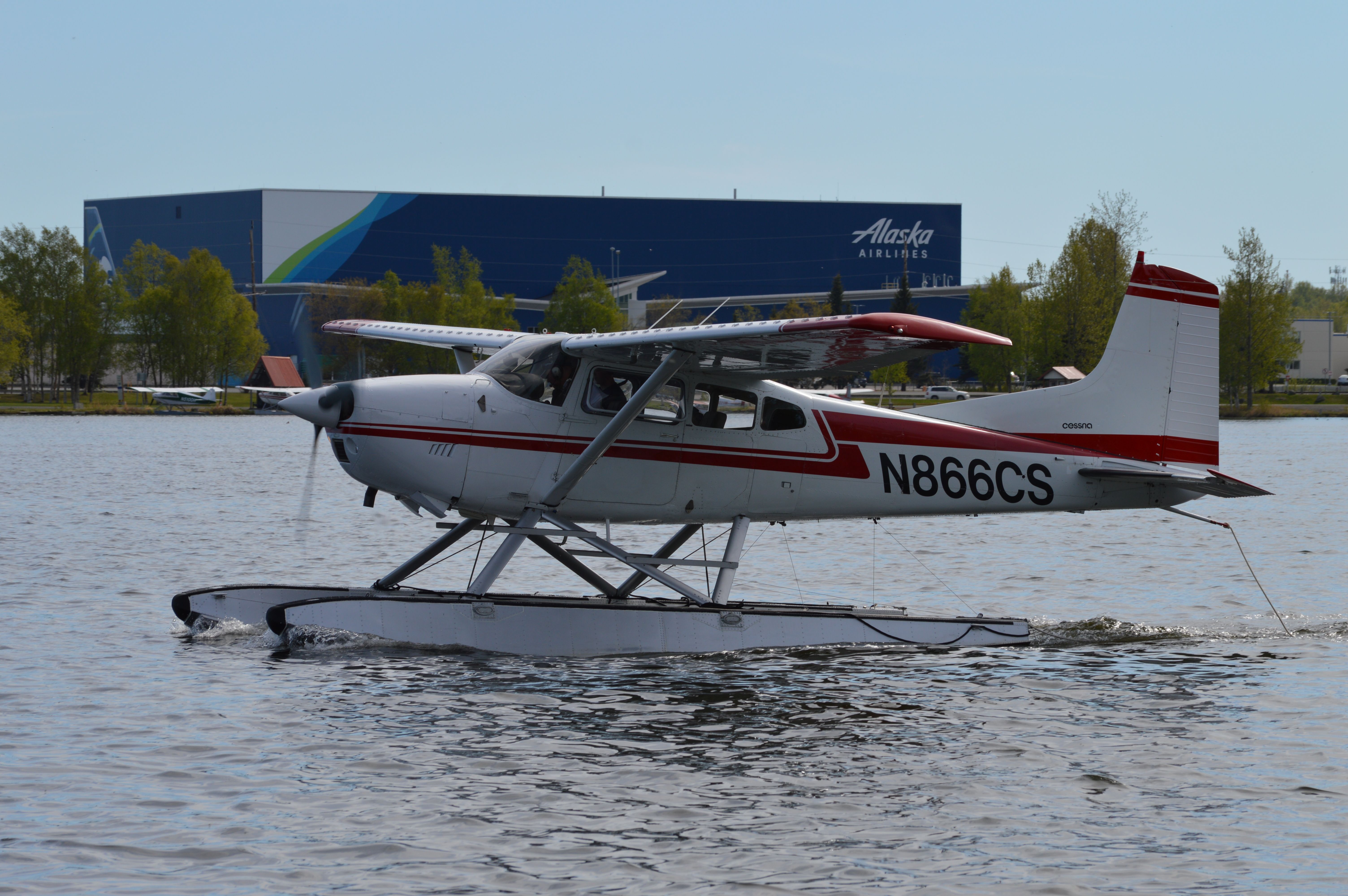 Cessna Skywagon (N866CS) - Taxiing out for departure on 5/24/21. 