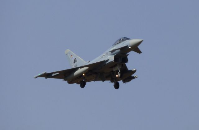 — — - Eurofighter del Ejercito Aleman en Dact 2016 Canarias