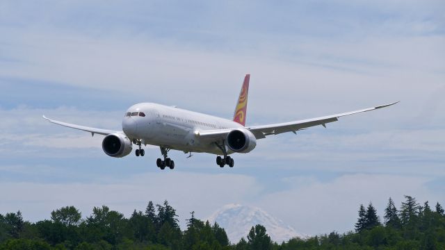 Boeing 787-9 Dreamliner (N1005S) - BOE806 on final to Rwy 34L to complete a flight test on 5.28.20. (ln 887 / cn 62733). Permanent reg # is unknown at this time. 