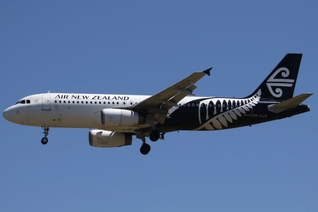 Airbus A320 (ZK-OJQ) - on 28 December 2019