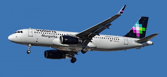 Airbus A320 (N524VL) - N524VL Volaris Airbus A320-233 s/n 6161 "Margarita" - Las Vegas - McCarran International Airport (LAS / KLAS)br /USA - Nevada November 27, 2020br /Photo: Tomás Del Coro