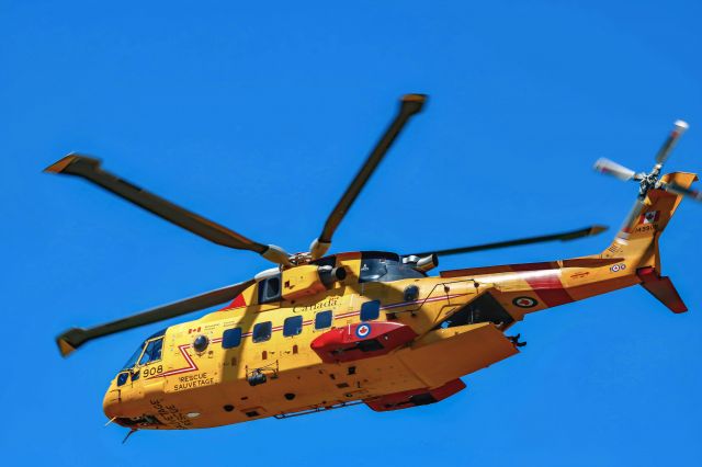 WESTLAND Merlin (14-9908) - Took photo at the at the recent RCAF fly-past at the Rockcliffe Air Museum