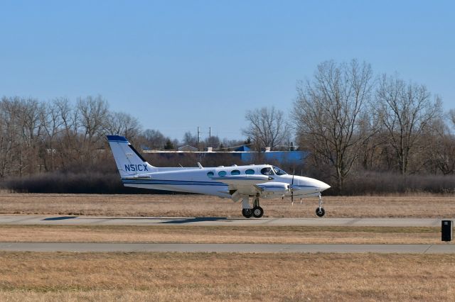 Cessna 340 (N51CX) - Cessna 340A N51CX in Ann Arbor 