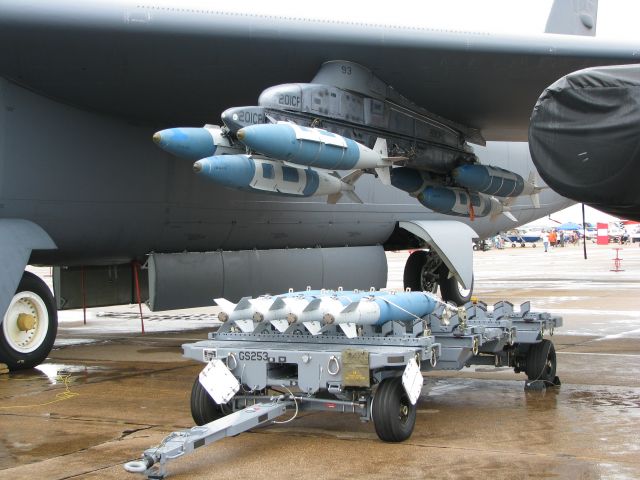 Boeing B-52 Stratofortress (61-0019) - Just a little bit of wha this BUFF can carry. At Barksdale Air Force Base.