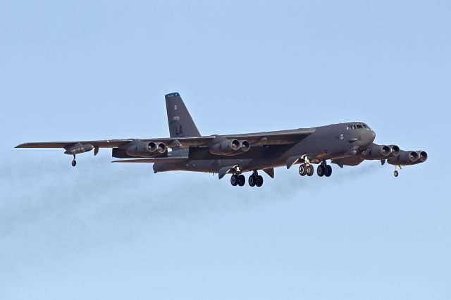 Boeing B-52 Stratofortress (LAAF61016) - U.S. AIR FORCE RED FLAG EXERCISE (01/31/2013)br /Boeing B-52H Stratofortress -  LA AF 61 016, Nellis AFB, NVbr /- from Barksdale AFB, LA