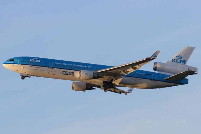 Boeing MD-11 (PH-KCD) - Farewell flight MD11-pax, 11-11-2014 The Netherlands.