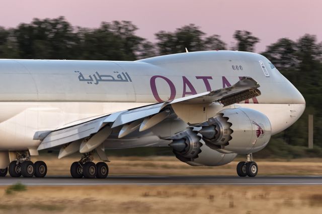 BOEING 747-8 (A7-BGB) - 8th July, 2018