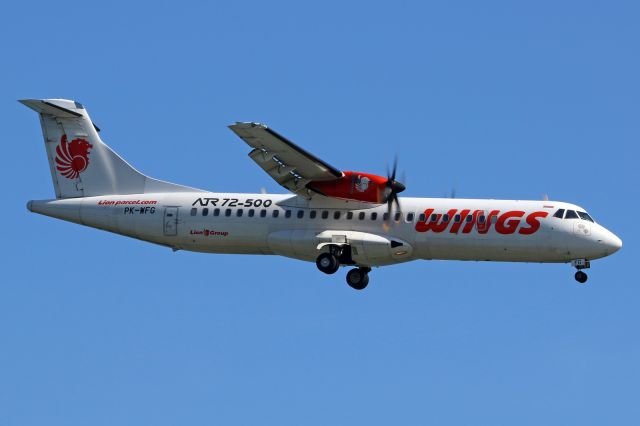 ATR ATR-72 (PK-WFG)