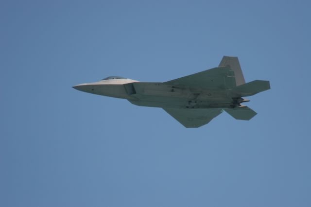 Lockheed F-22 Raptor — - F-22 Demonstration Flight