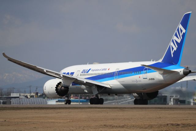 Boeing 787-8 (JA818A) - April 6th 2019:HKD-HND.