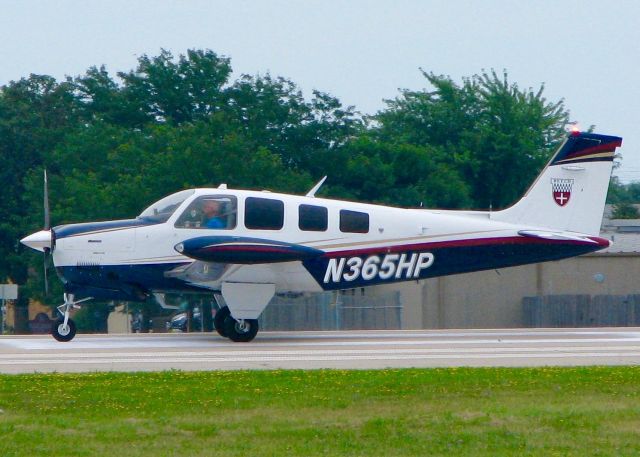 Beechcraft Bonanza (36) (N365HP) - At Oshkosh. 1980 Beech A36 Bonanza 