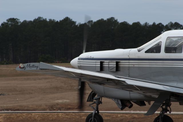 Mooney Mustang (N96MM) - 1968 Mooney M22 parking