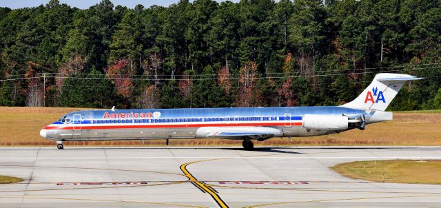 McDonnell Douglas MD-83 (N9405T) - Always good to see the Flagship Tulsa come by RDU!