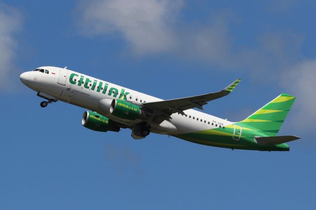Airbus A320 (PK-GQN)