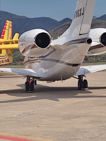 Cessna Citation Excel/XLS (N786XJ) - Air station 