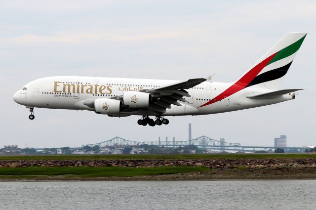 Airbus A380-800 (A6-EUV) - Emirates 237 arriving from Dubai