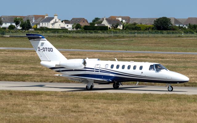 Cessna Citation CJ3 (2-OTOD) - Recently delivered Cessna 525B CitationJet CJ3+ doing some flight training at Jersey (EGJJ/JER)