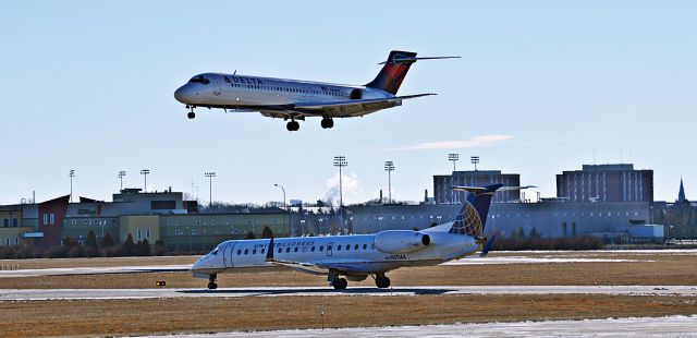 Boeing 717-200 (N968AT) - freshly painted 717 painted on Delta colors (former AirTran bird)