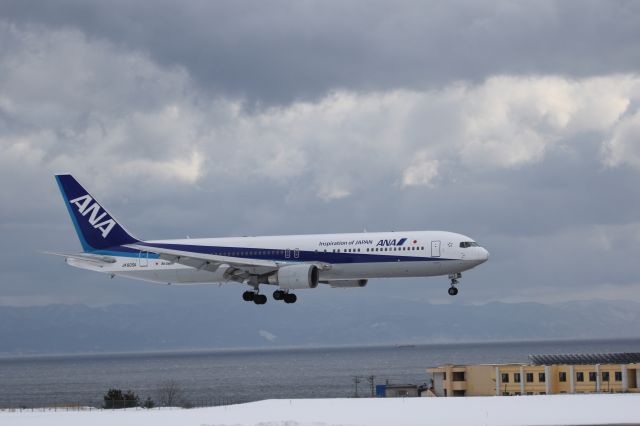 BOEING 767-300 (JA605A) - 2015 02 15,br /ANA555,HND→HKD