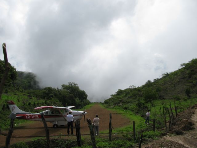 XB-HYK — - Waiting for the valley fog to lift to takeoff for Oaxaca.
