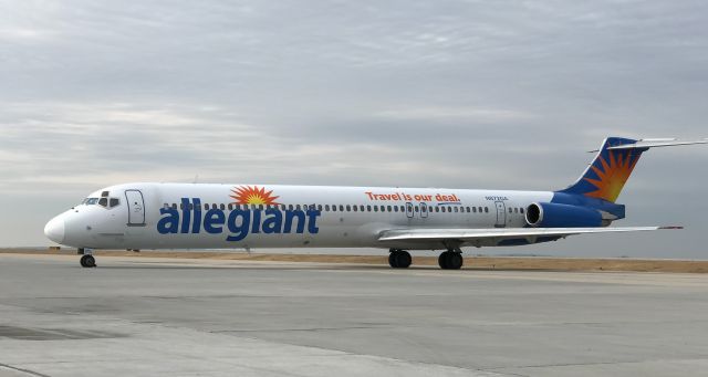 McDonnell Douglas MD-83 (N872GA) - In less than a year Allegiant will retire the MD-80.