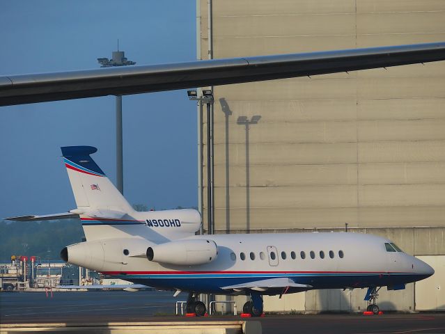 Dassault Falcon 900 (N900HD) - Photo taken on May 24, 2023.