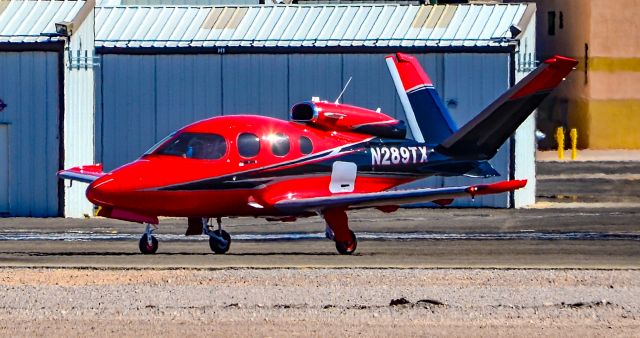 Cirrus Vision SF50 (N289TX) - N289TX 2018 CIRRUS VISION SF50 s/n 0083 - North Las Vegas Airport (IATA: VGT, ICAO: KVGT, FAA LID: VGT)br /Photo: TDelCorobr /September 21, 2019