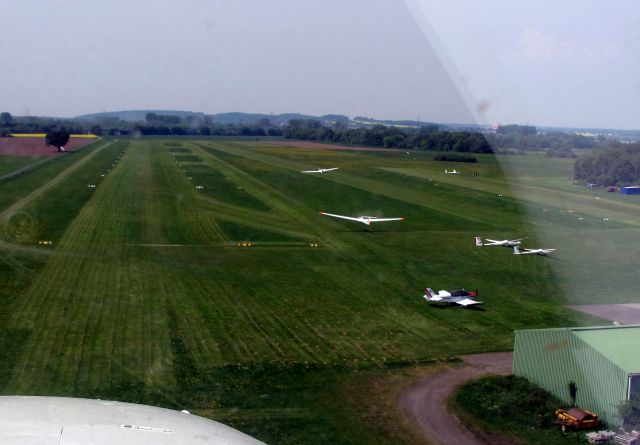 Grumman AA-5 Tiger (N26292) - At Gelnhausen (EDFG), Germany.  Glider operations.