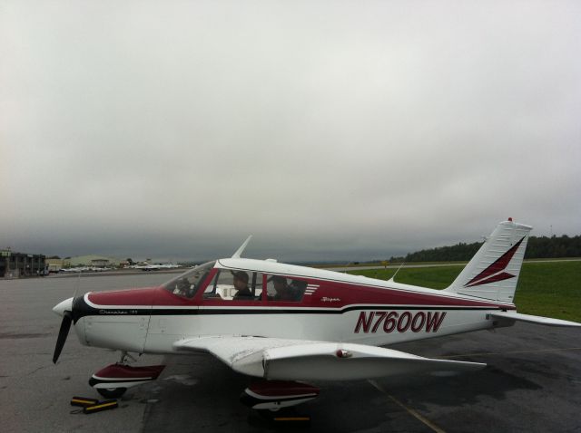 Piper Cherokee (N7600W) - IFR in Ashville, NC