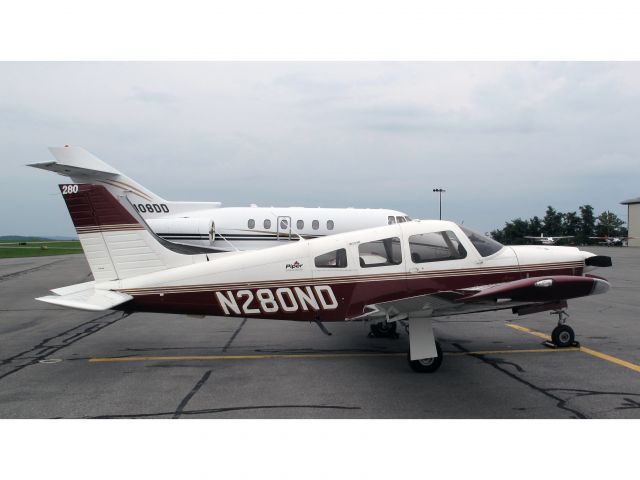 Piper Cherokee Arrow (N280ND) - Nice aircraft. Fast.