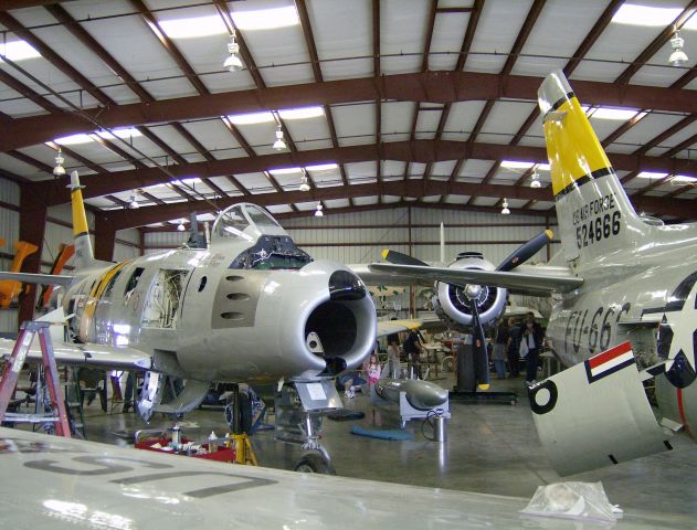 North American F-86 Sabre — - PLANES OF FAME