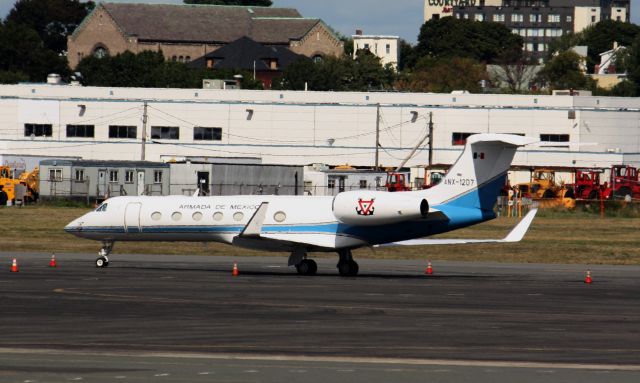 Gulfstream Aerospace Gulfstream V (ANX1207) - Mexican Navy G550