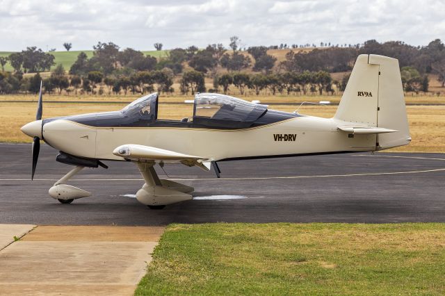 Vans RV-9 (VH-DRV) - Van's RV-9A (VH-DRV) at Cootamundra Airport.