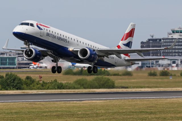 Embraer ERJ-190 (G-LCYR) - BA7323 to Nice.