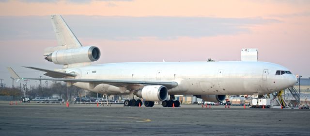 Boeing MD-11 (N435KD) - Finally a MD-11 at KMHR! The MD-11 is my favorite aircraft and to finally film on at my home airport was amazing. My apologies for the slight blurriness in the photo. 