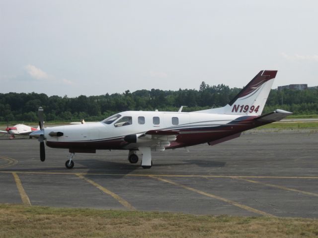 Socata TBM-850 (N1994) - Parked on the ramp after arriving from Coatesville, PA (KMQS).