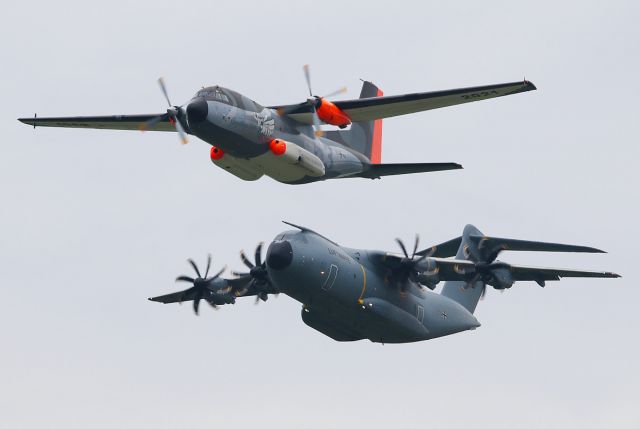 TRANSALL C-160 (GAF5040) - Formation flight for the 60th anniversary of the "Taktische Luftwaffengeschwader 74".