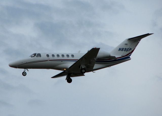 Cessna Citation CJ2+ (N896P) - Landing on 23 at Shreveport Regional.