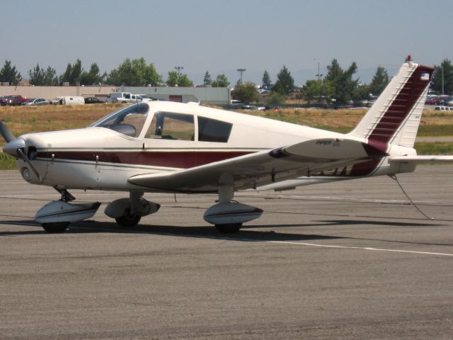 Piper Cherokee (N6203W) - PARKED AT RIVERSIDE MUNI