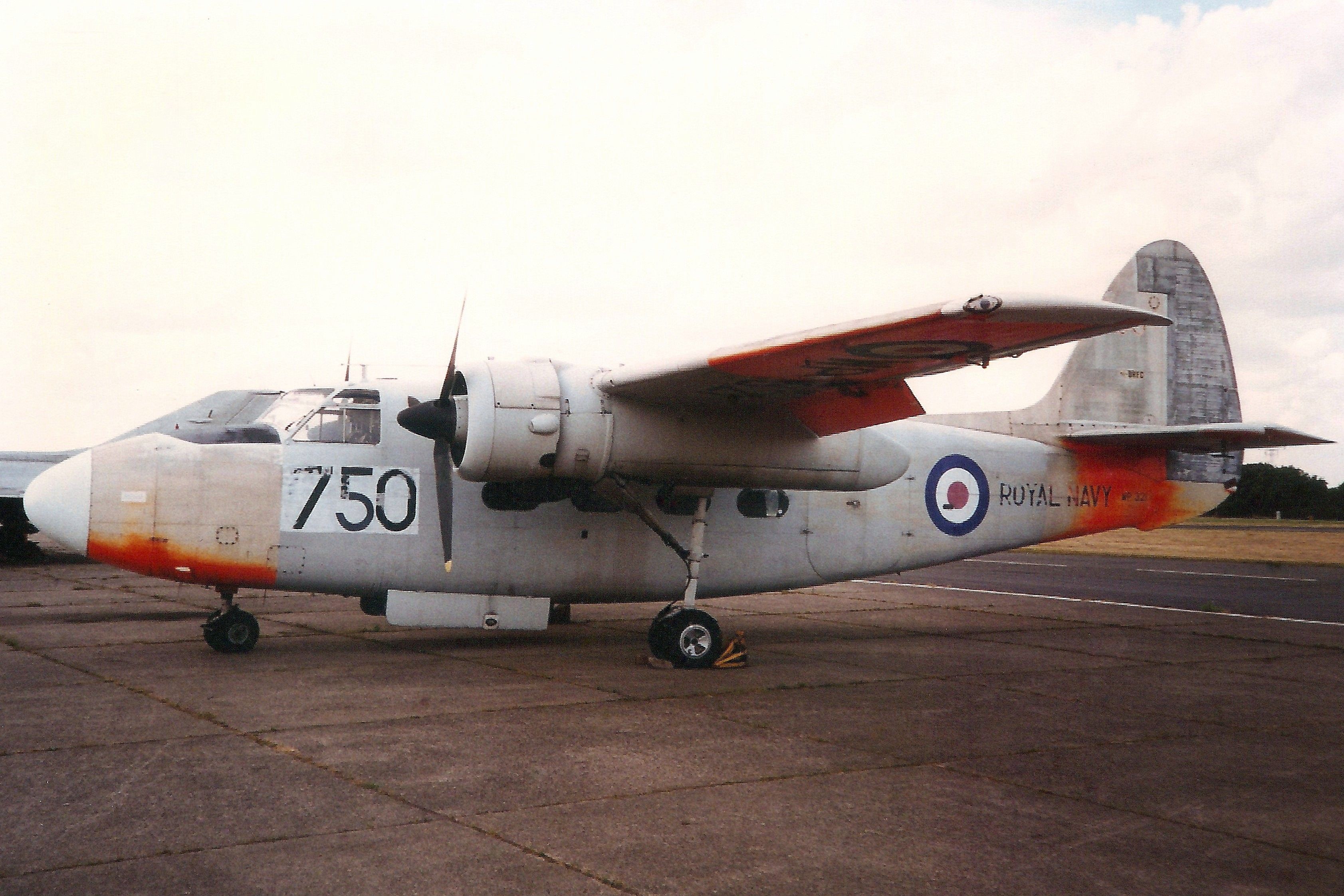 PERCIVAL Sea Prince (G-BRFC) - Seen here in Jul-95.br /br /Registration cancelled 19-Nov-20 as permanently withdrawn from use.