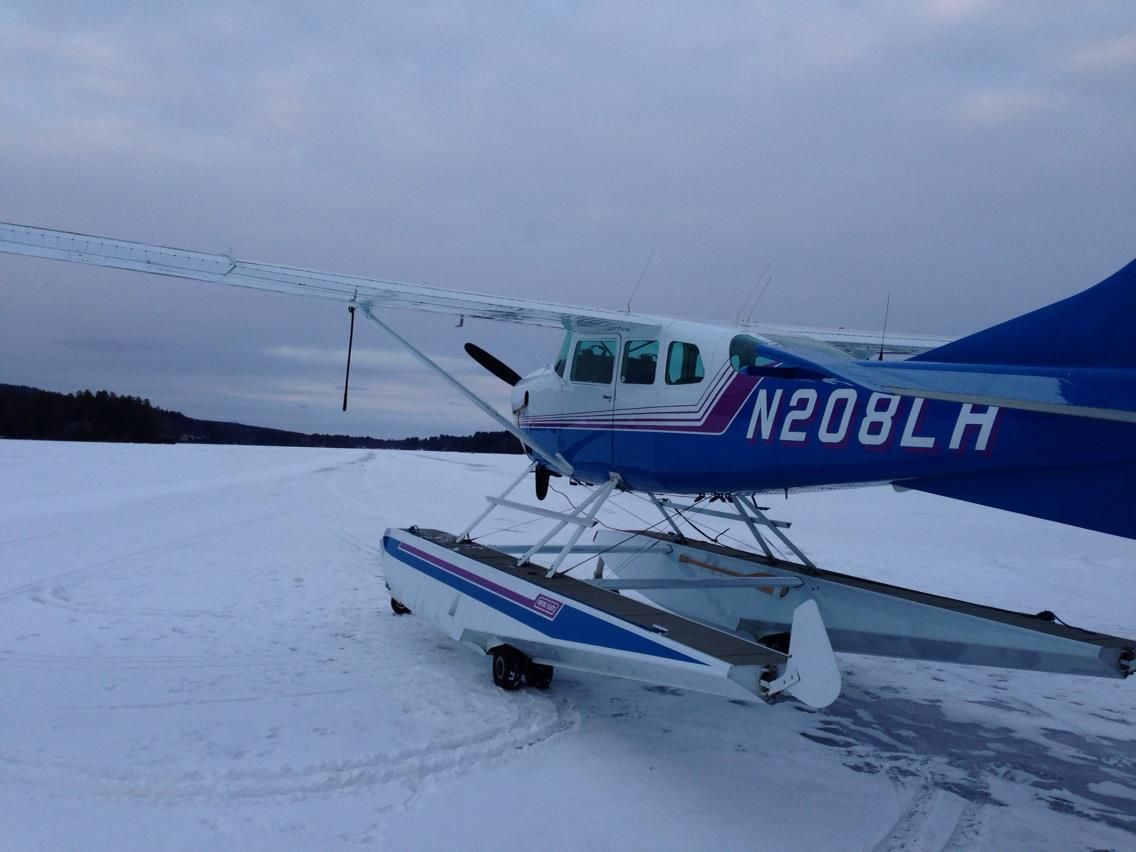 N208LH — - Little Squam Lake, Ashland, NH.  The only safe wheels down lake landing