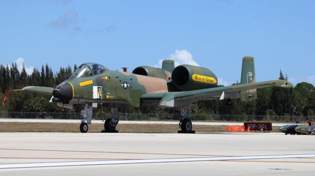 Fairchild-Republic Thunderbolt 2 (78-0651) - 04/05/2024:br /Fairchild A-10C Thunderbolt II on the ramp at the 2024 Ver Beach Airshow.