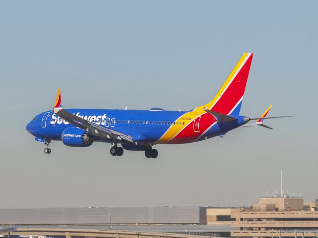 Boeing 737 MAX 8 (N8706W) - 1/27/2018